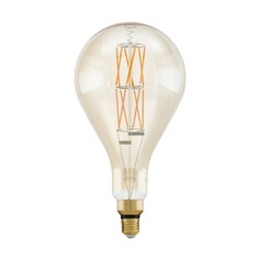 EGLO Лампа светодиодная филаментная диммируемая "BIG SIZE" PS160, 8W (E27), L305, 2100K, 806lm, янта