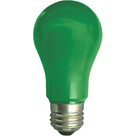 Лампа ECOLA K7CG80ELY  LED color 8,0W A55 220V E27 Green Зеленая 360° (композит) 108x55