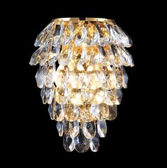 CRYSTAL LUX CHARME AP3 GOLD TRANSPARENT