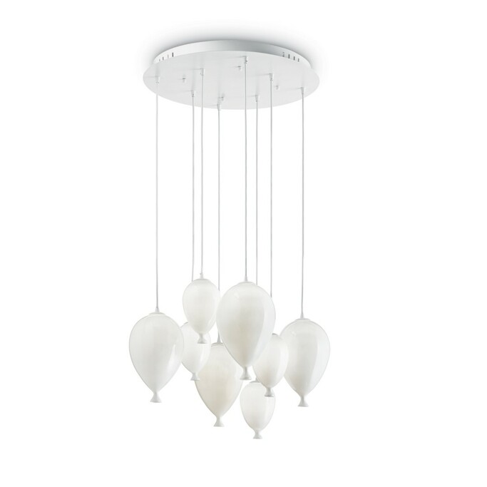 Люстра IDEAL LUX CLOWN SP8 BIANCO