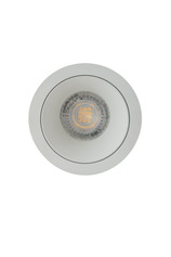 DENKIRS DK2026-WH Встраиваемый светильник, IP 20, 50 Вт, GU10, белый, алюминий