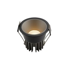 DENKIRS DK4400-BG Встраиваемый светильник, IP 20, 7 Вт, LED 3000, черно-серый, алюминий