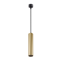 DENKIRS DK4050-BG Подвесной светильник, IP 20, 15 Вт, GU10, матовое золото с черным, алюминий