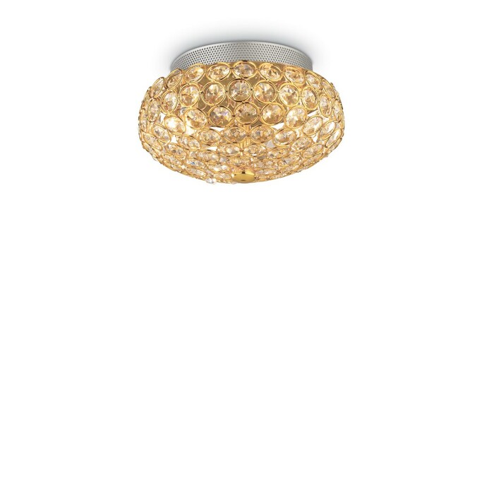 Люстра IDEAL LUX KING PL3 ORO