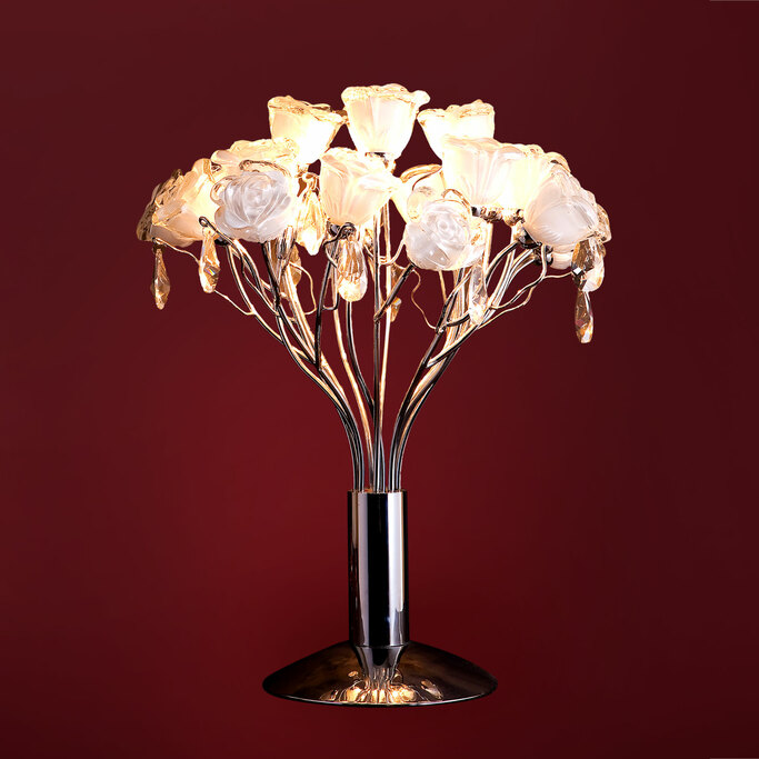 Лампа настольная CITILUX Rosa Bianco EL325T04.1