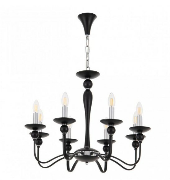 Светильник 820201.1.8.200.U.E14 Bk.Gd