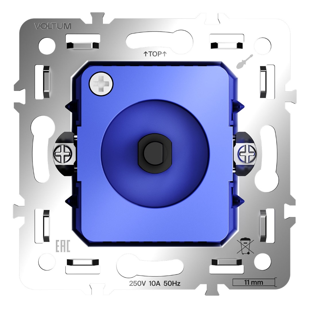 Voltum VLS0703M Механизм светорегулятора поворотно-нажимного 600 Вт, S70