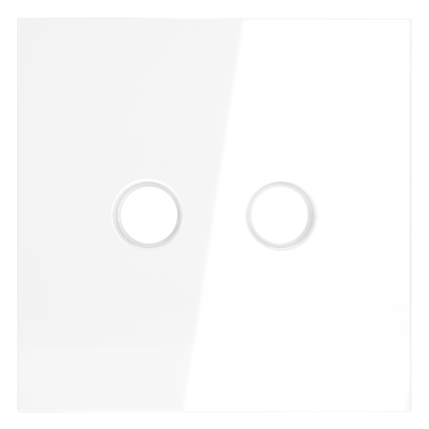 Voltum VLS001601 Накладка для розетки телевизионной оконечной TV+SAT, S70 (белый глянцевый)