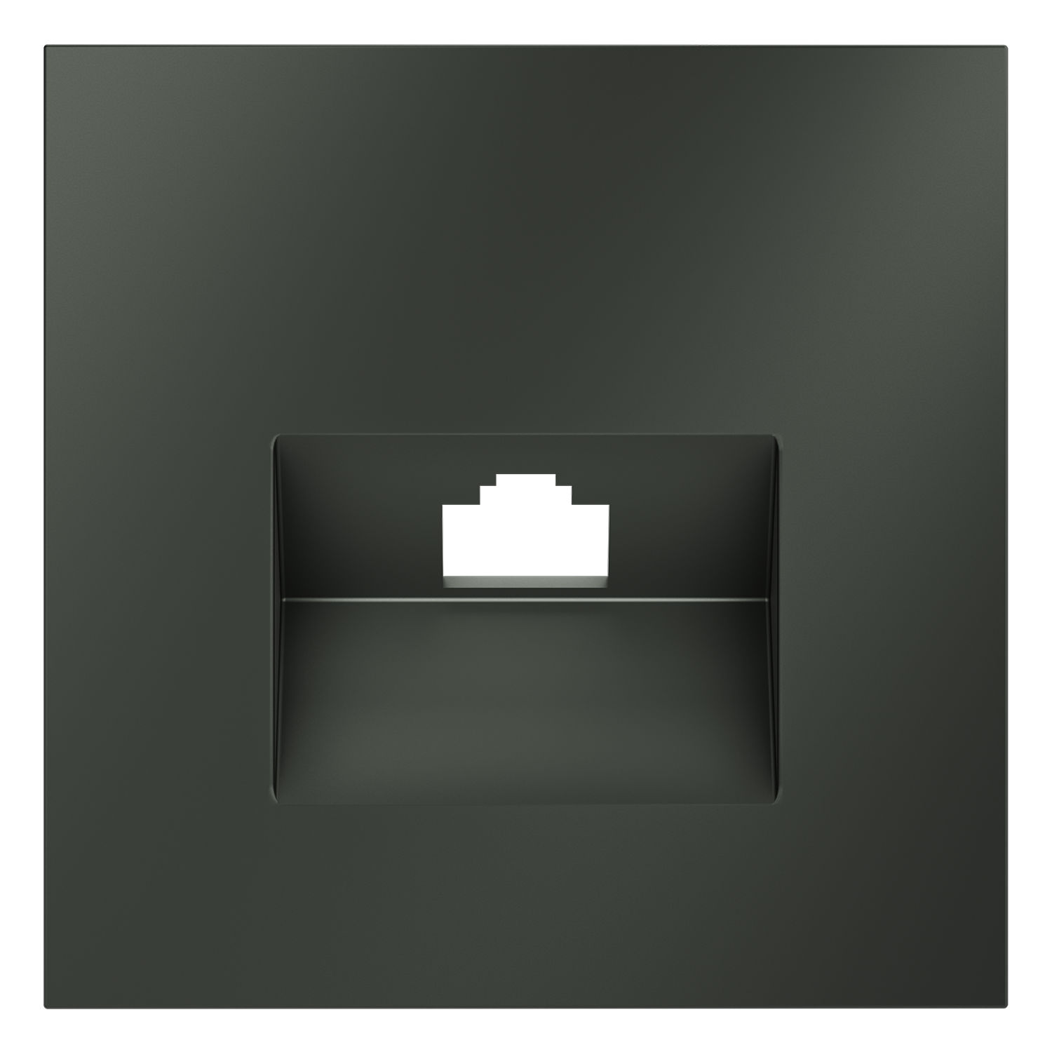 Voltum VLS001306 Накладка для розетки компьютерной RJ45 кат.6, S70 (титан)