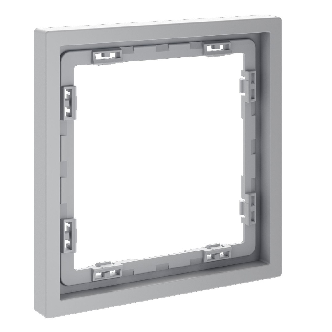 Voltum VLS100116 Рамка пластиковая VOLTUM S70 на 1 пост, (серый)