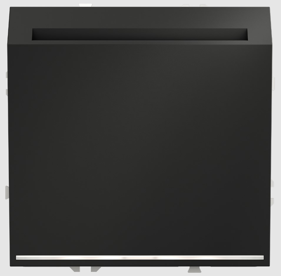 Voltum VLS010707 Выключатель встраиваемый VOLTUM S70 карточный 16А, (графит)