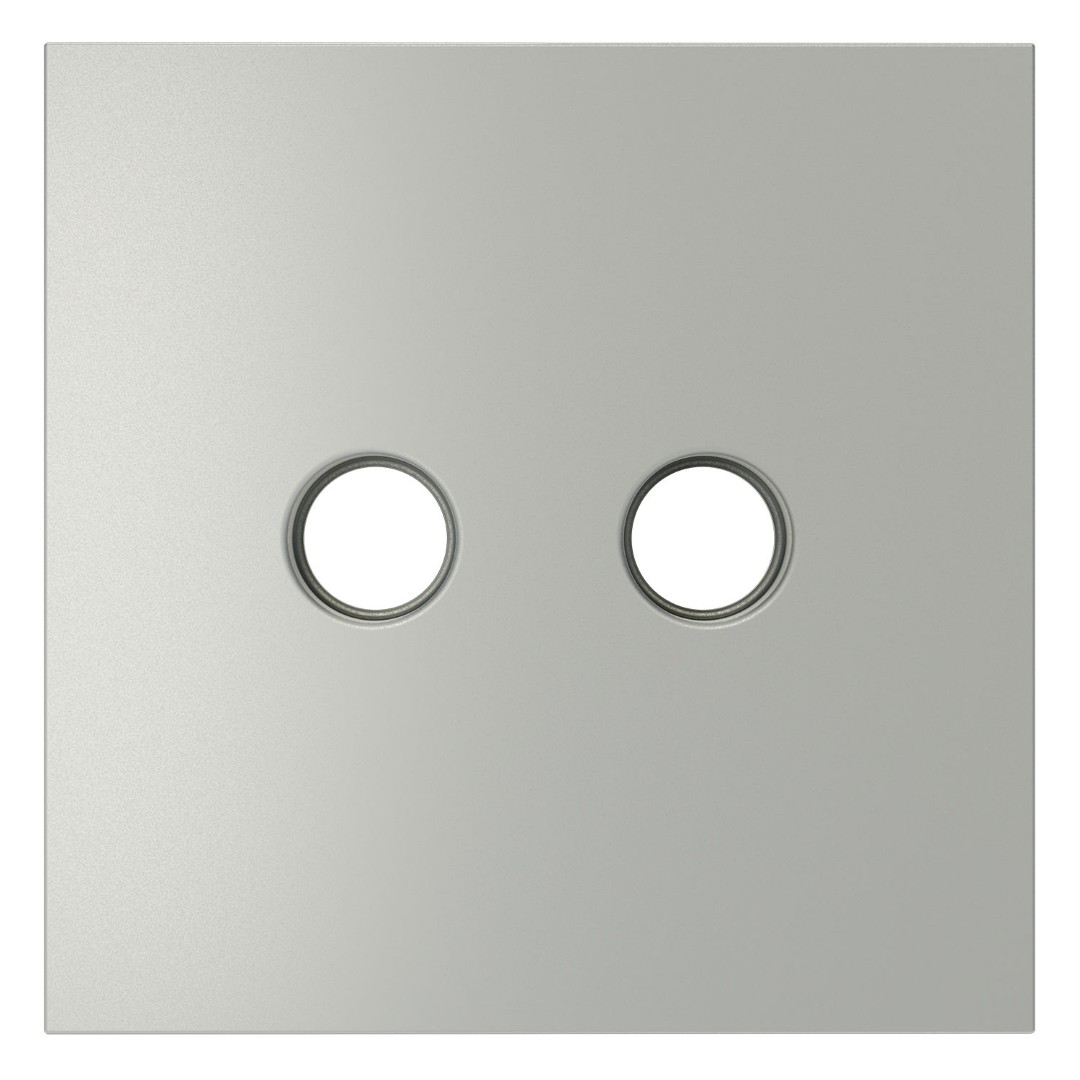 Voltum VLS001605 Накладка для розетки телевизионной оконечной TV+SAT, S70 (сталь)