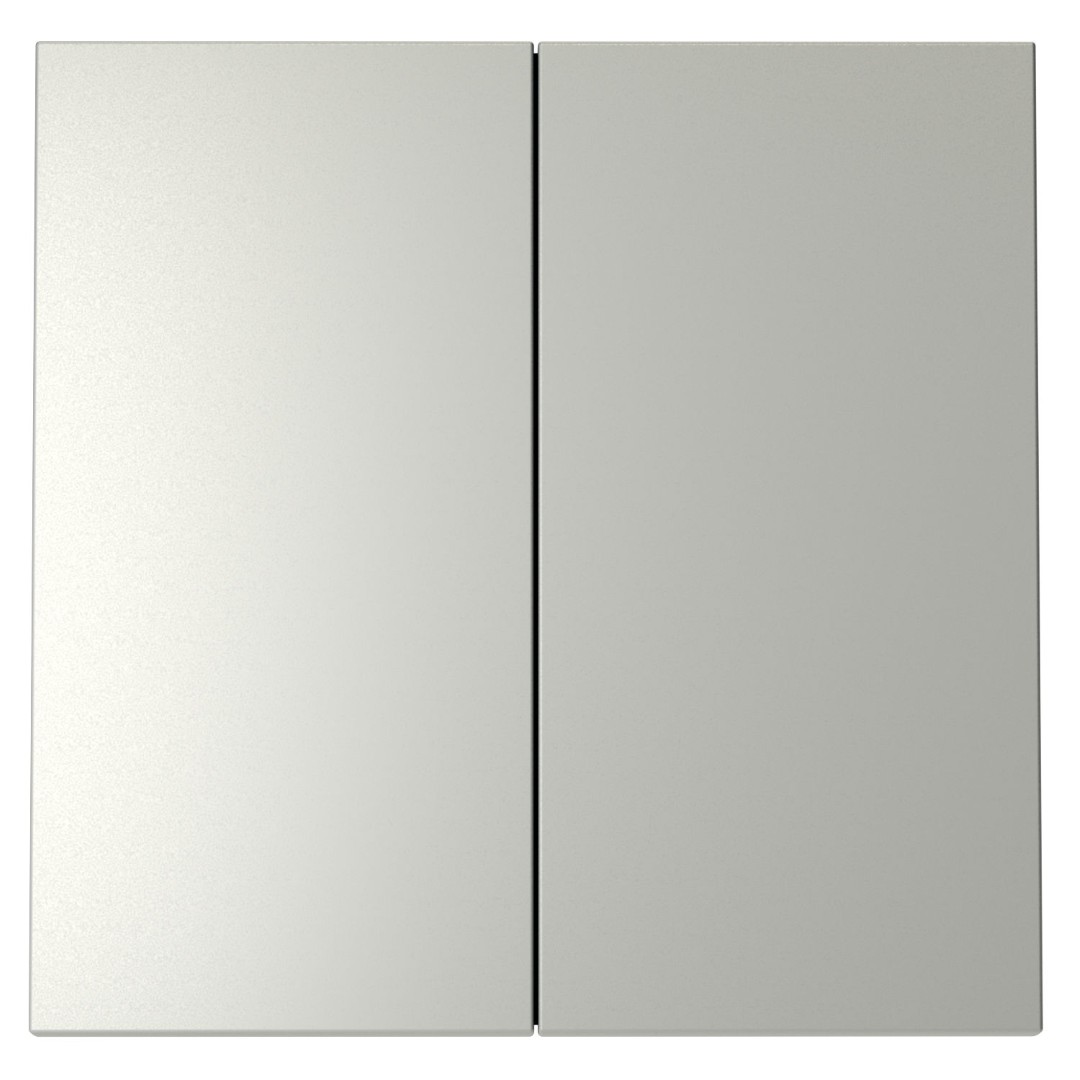 Voltum VLS000305 Клавиши для выключателя переключателя двухклавишного, S70 (сталь)