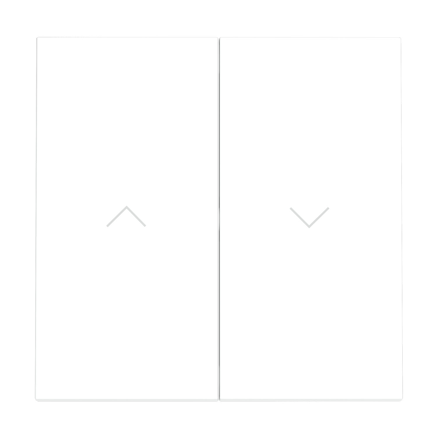 Voltum VLS002502 Клавиши для выключателя жалюзи, S70 (белый матовый)