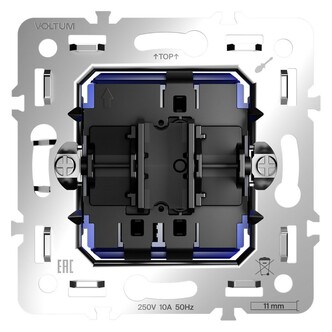 Voltum VLS0103M Механизм проходного переключателя одноклавишного 10А, S70