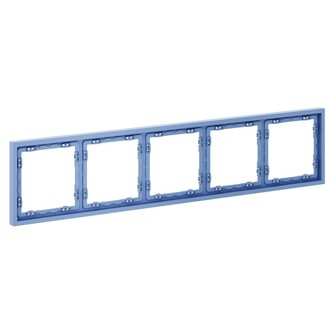 Voltum VLS100515 Рамка пластиковая VOLTUM S70 на 5 постов, (деним)