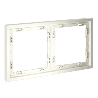 Voltum VLS100213 Рамка пластиковая VOLTUM S70 на 2 пост, (хлопок)