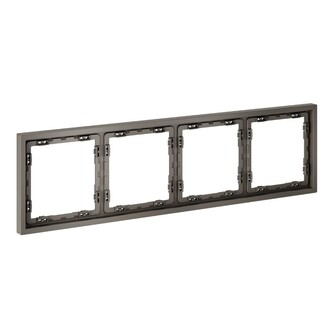 Voltum VLS100414 Рамка пластиковая VOLTUM S70 на 4 пост, (капучино)