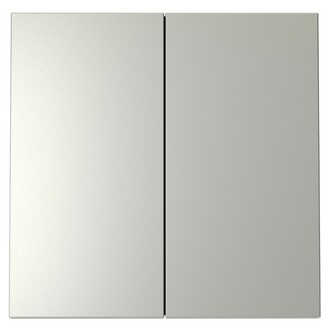 Voltum VLS000305 Клавиши для выключателя переключателя двухклавишного, S70 (сталь)
