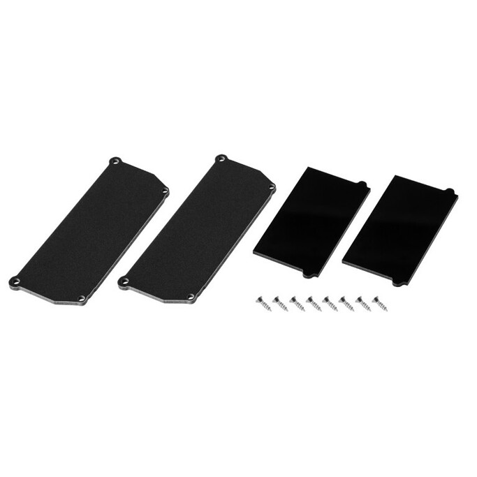 LIGHTSTAR 500467 Торцевая заглушка к профилю 500427 ЧЕРНЫЙ