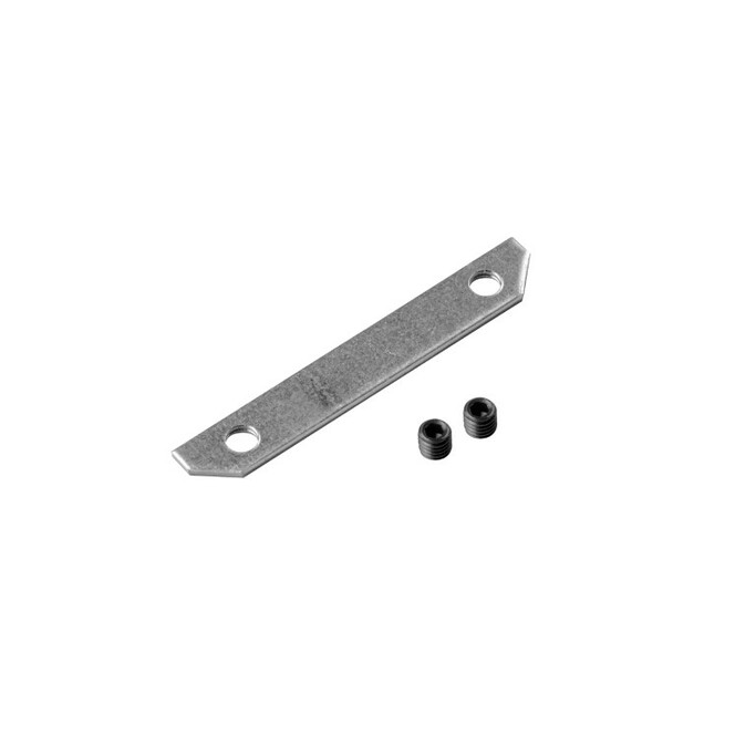 LIGHTSTAR 505492-1 Соединитель прямой 2 мм для соединения профилей и треков 502420, 505420, 505427, 