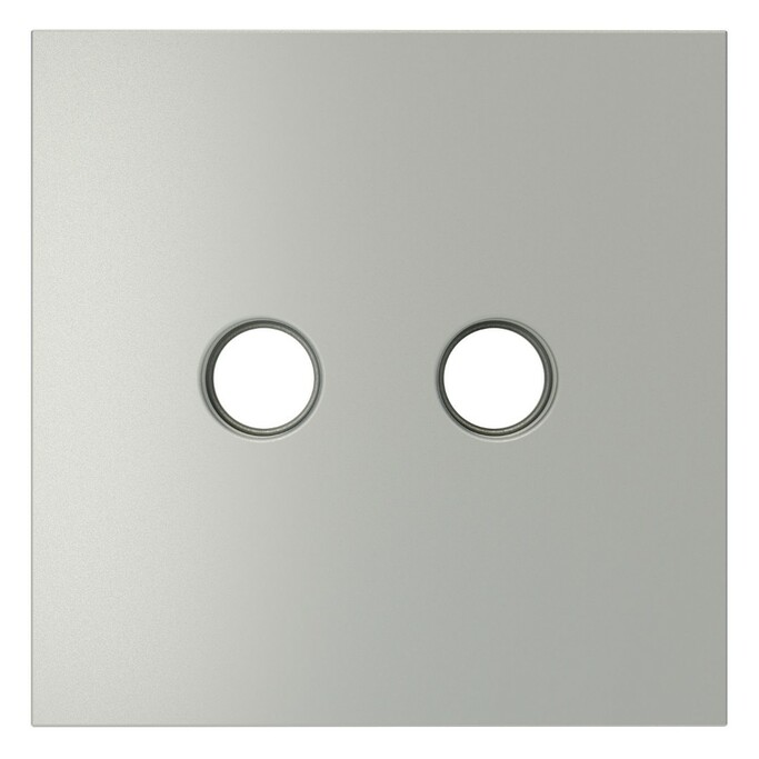 Voltum VLS001605 Накладка для розетки телевизионной оконечной TV+SAT, S70 (сталь)