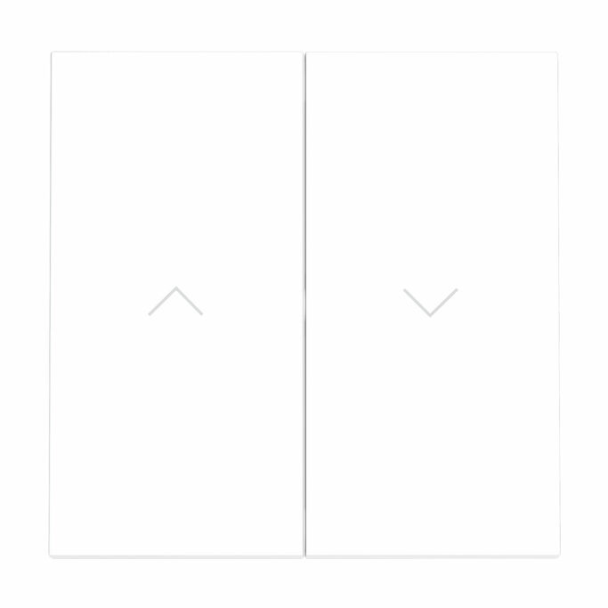 Voltum VLS002502 Клавиши для выключателя жалюзи, S70 (белый матовый)