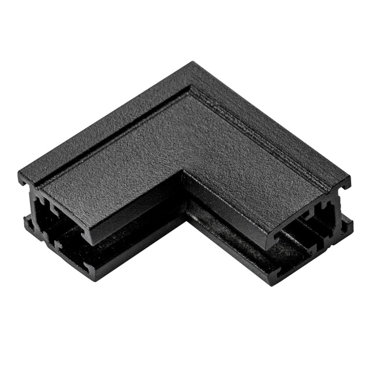 LIGHTSTAR 506137 Соединитель L-образный вертикальный LINEA ЧЕРНЫЙ