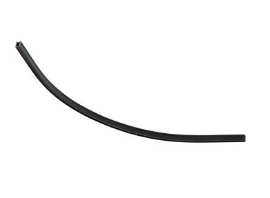 LIGHTSTAR 506057 Трек 24V двухконтактный однофазный дуговой LINEA ЧЕРНЫЙ