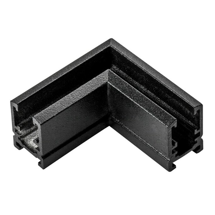 LIGHTSTAR 506127 Соединитель L-образный горизонтальный LINEA ЧЕРНЫЙ