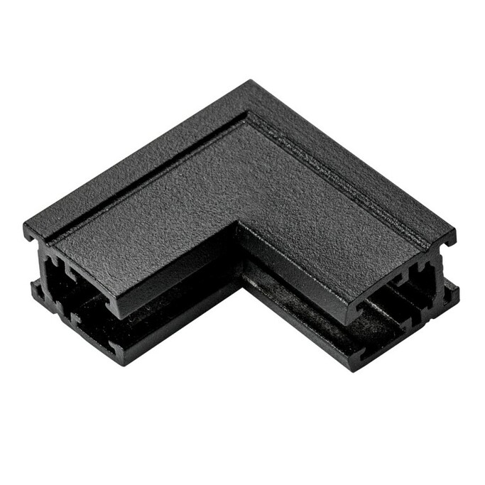 LIGHTSTAR 506137 Соединитель L-образный вертикальный LINEA ЧЕРНЫЙ