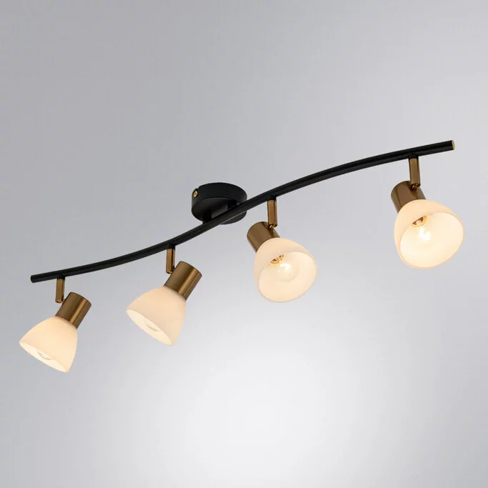 Спот ARTE LAMP FALENA A3117PL-4BK