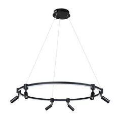 Люстра ARTE LAMP RING A2186SP-1BK