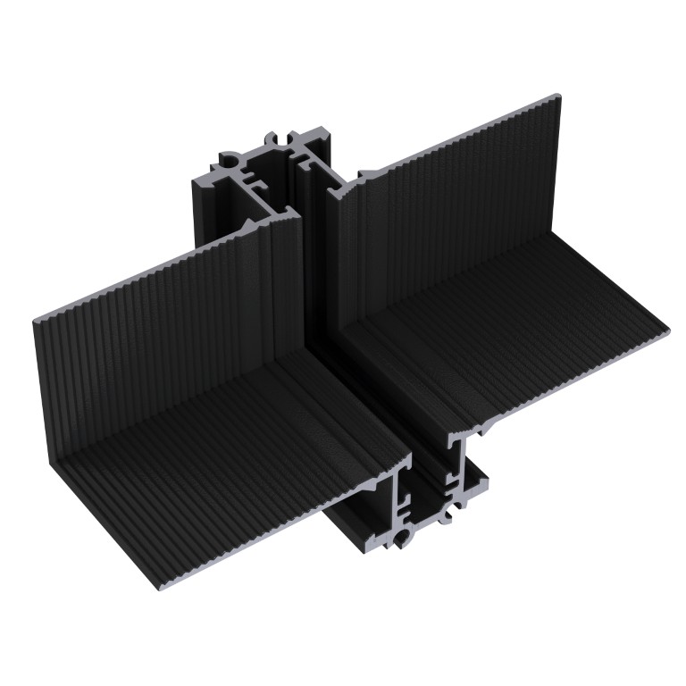 LIGHTSTAR 506257 Соединитель L-образный вертикальный внутренний LINEA ЧЕРНЫЙ