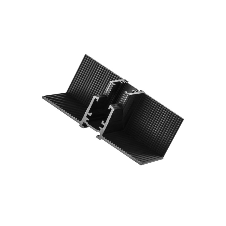 LIGHTSTAR 506357 Соединитель L-образный вертикальный LINEA ЧЕРНЫЙ