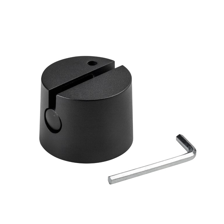 LIGHTSTAR 508177 Крепление настенное трековое NOVE ЧЕРНЫЙ