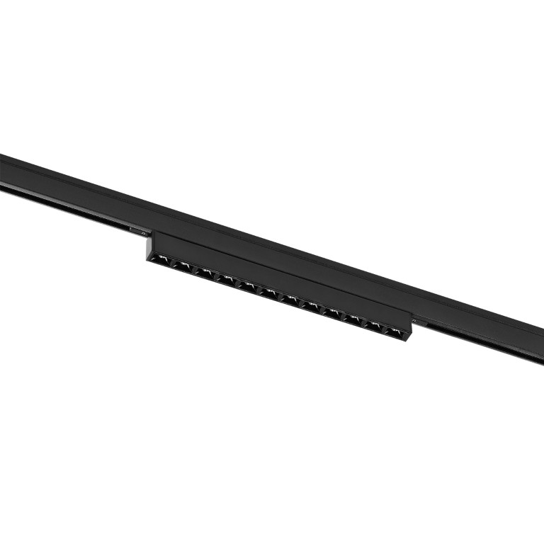 LIGHTSTAR 266637 Светильник 24V д 1-фазн трека LINEA LED 12W 1100LM 36G ЧЕРНЫЙ 3000K