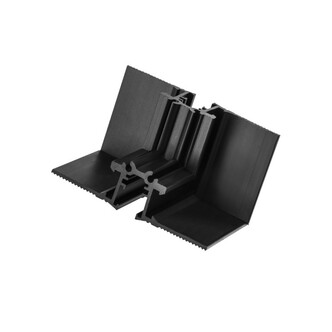 LIGHTSTAR 506247 Соединитель L-образный вертикальный наружный LINEA ЧЕРНЫЙ