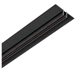 LIGHTSTAR 506317 Трек 24V двухконтактный однофазный встраиваемый LINEA 1м ЧЕРНЫЙ