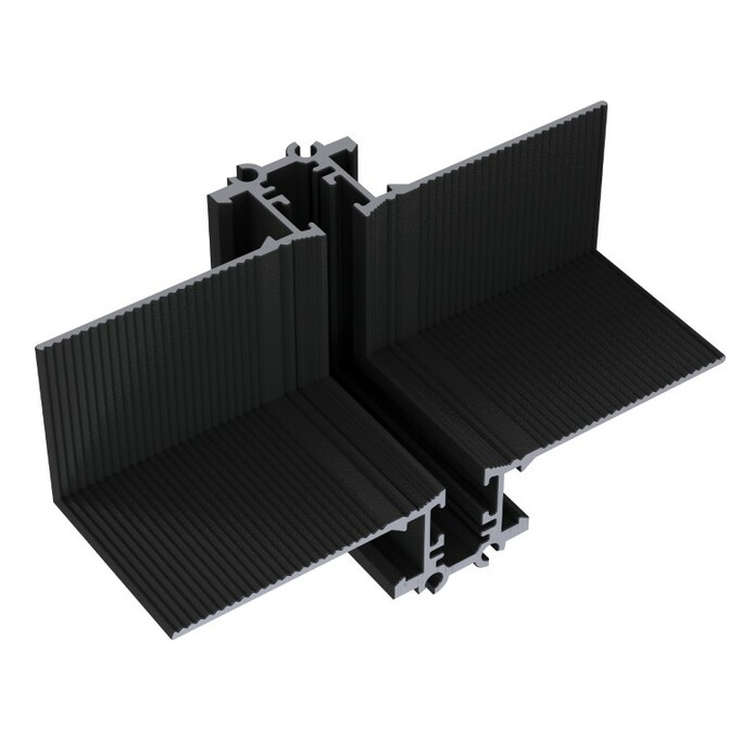 LIGHTSTAR 506257 Соединитель L-образный вертикальный внутренний LINEA ЧЕРНЫЙ