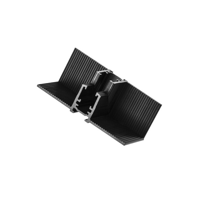 LIGHTSTAR 506357 Соединитель L-образный вертикальный LINEA ЧЕРНЫЙ