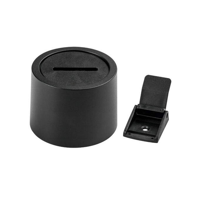 LIGHTSTAR 508187 Крепление потолочное трековое NOVE ЧЕРНЫЙ