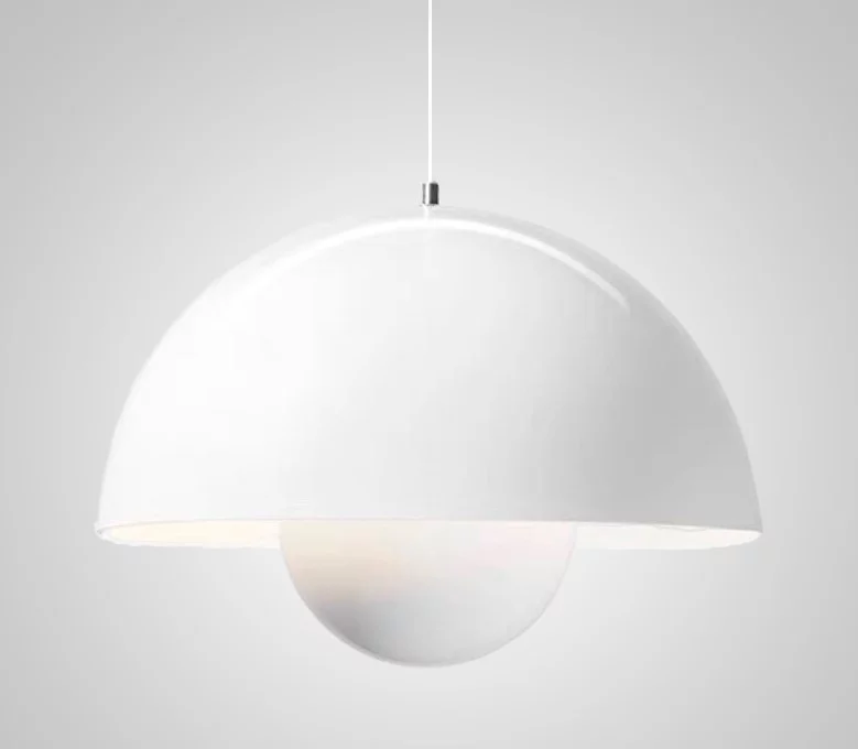 Подвесной Светильник Flowerpot D23 White By Imperiumloft