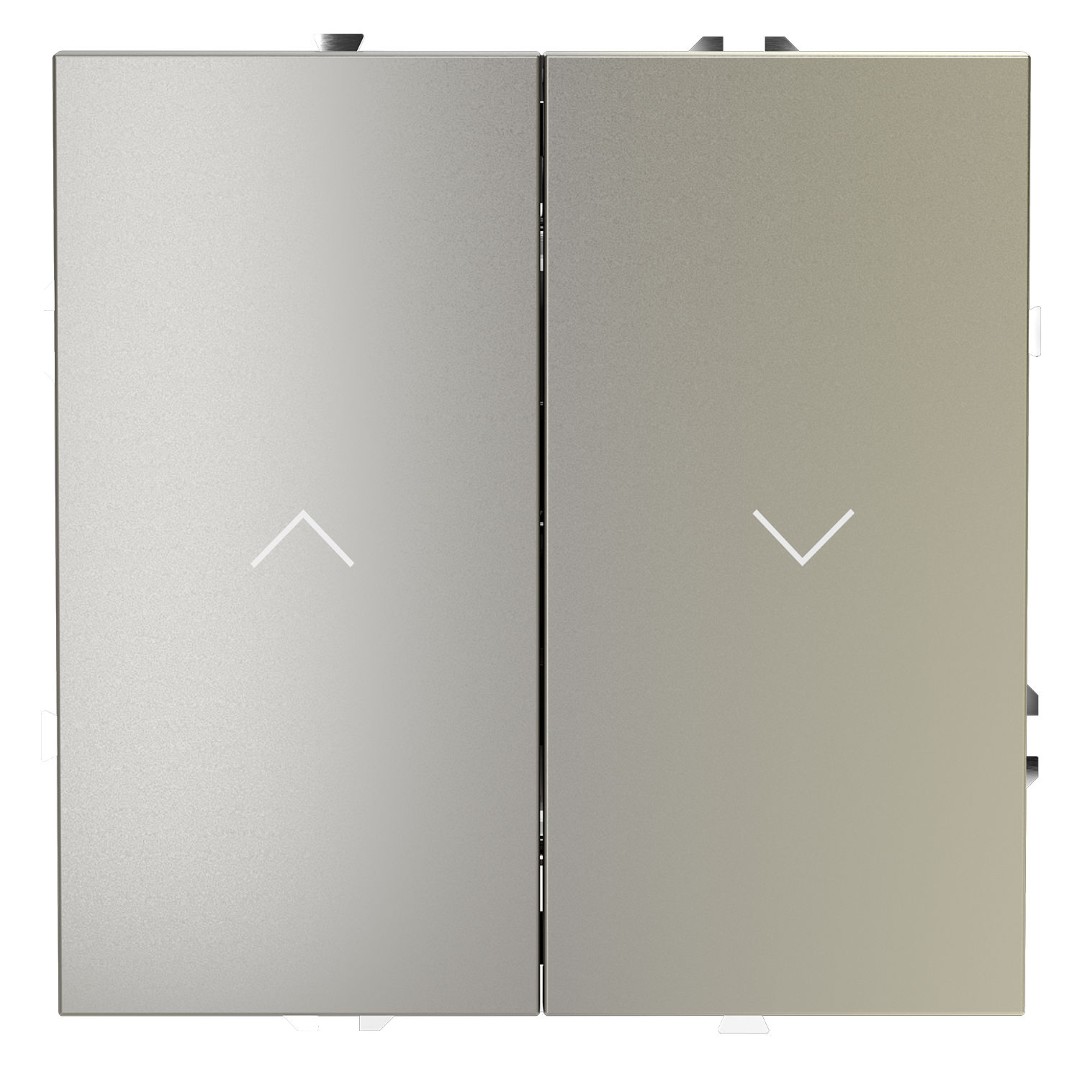 Voltum Выключатель встраиваемый VOLTUM S70 для жалюзи 10А, (шелк) VLS020704