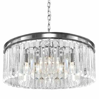 Люстра Rh Odeon Chandelier Silver 80 By Imperiumloft