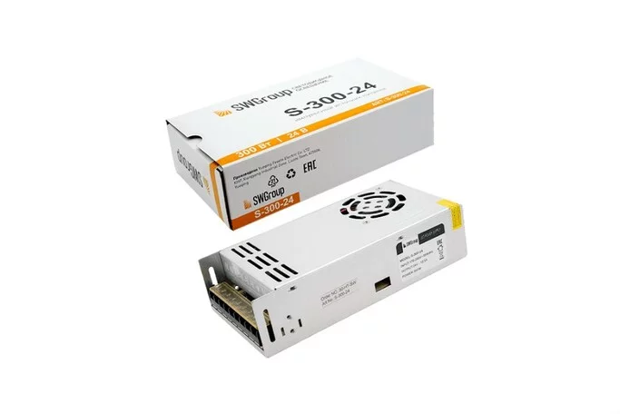 Блок питания SWG S-300-24 24V 200*110*50