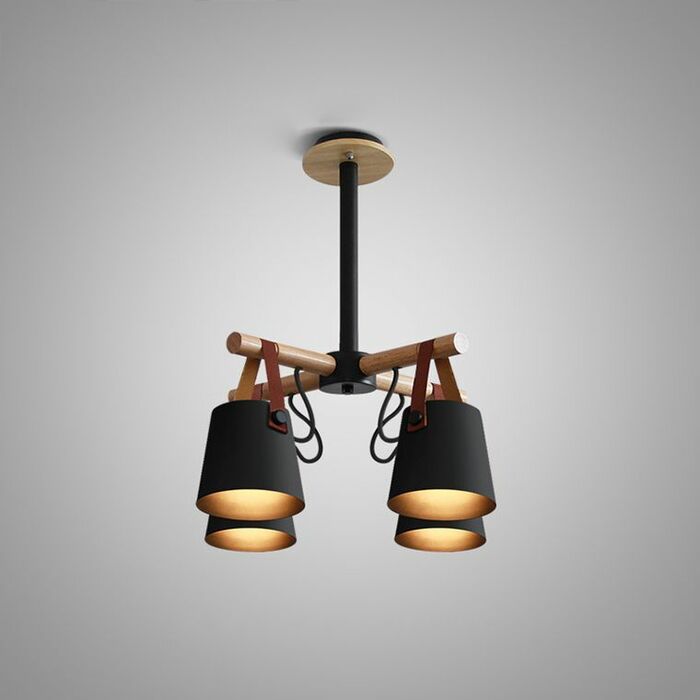 Люстра Потолочная На Штанге Natura C4 Black By Imperiumloft