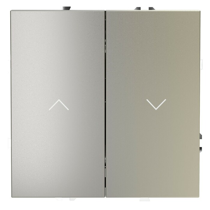 Voltum Выключатель встраиваемый VOLTUM S70 для жалюзи 10А, (шелк) VLS020704