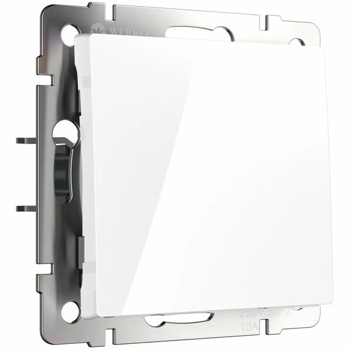 Werkel WL01-SW-1G-C   Перекрестный переключатель одноклавишный (белый)