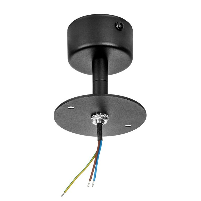 LIGHTSTAR 590107 Потолочное крепление RULLO для светильников 213487 GX53 21648x (D80) ЧЕРНЫЙ